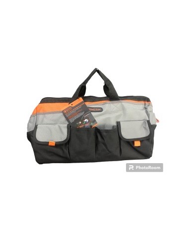 BOLSO PORTA HERRAMIENTAS 50.7X29.4X30.5 CM NARANJA/NEGRO