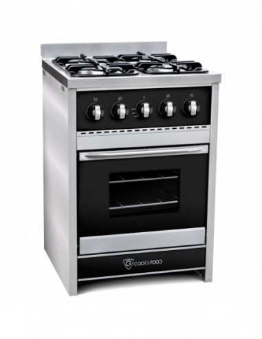 COCINA CHIARA 60 CM NEGRO - TST