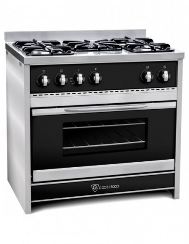 COCINA CHIARA 90 CM NEGRO - TST