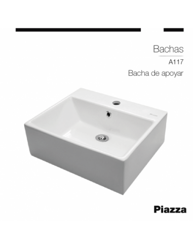 BACHA DE APOYO 475X405X155MM