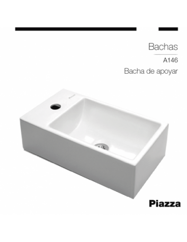 BACHA DE APOYO 450X250X120MM