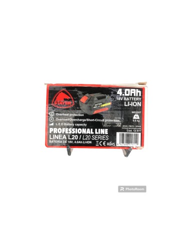 BATERIA LITIO 18V 4.0 A/H LINEA L20