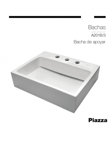 BACHA DE APOYO 560X460X135MM