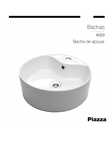 BACHA DE APOYO 415X415X145 MM