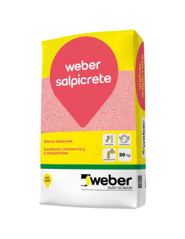 WEBER SALPICRETE 30 KG COLORES VARIOS