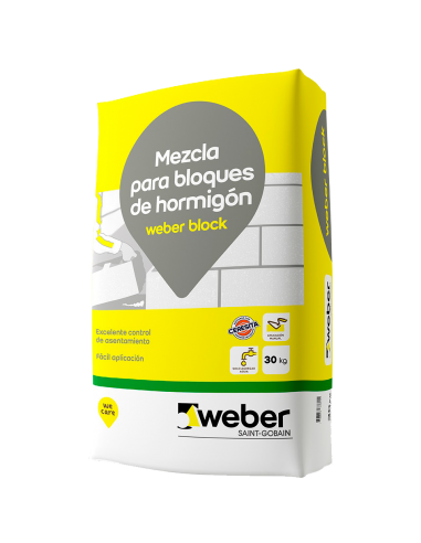 WEBER BLOCK 30 KG GRIS