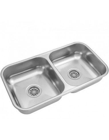 MI PILETA  LINEA 304 MOD PILETA ACERO INOX 304 C3718  CON ANTIRREBALSE