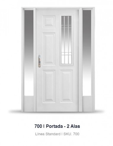 PORTADA LINEA STANDARD 700 BLANCO 2 ALAS MD