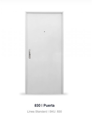 PUERTA LINEA STANDARD 830 BLANCO 70X200 MD