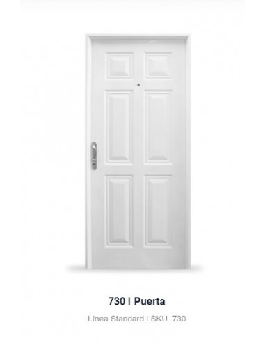 PUERTA LINEA STANDARD 730 BLANCO 80X200 MD