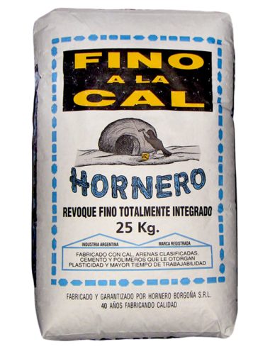 FINO A LA CAL X 25KG HORNERO