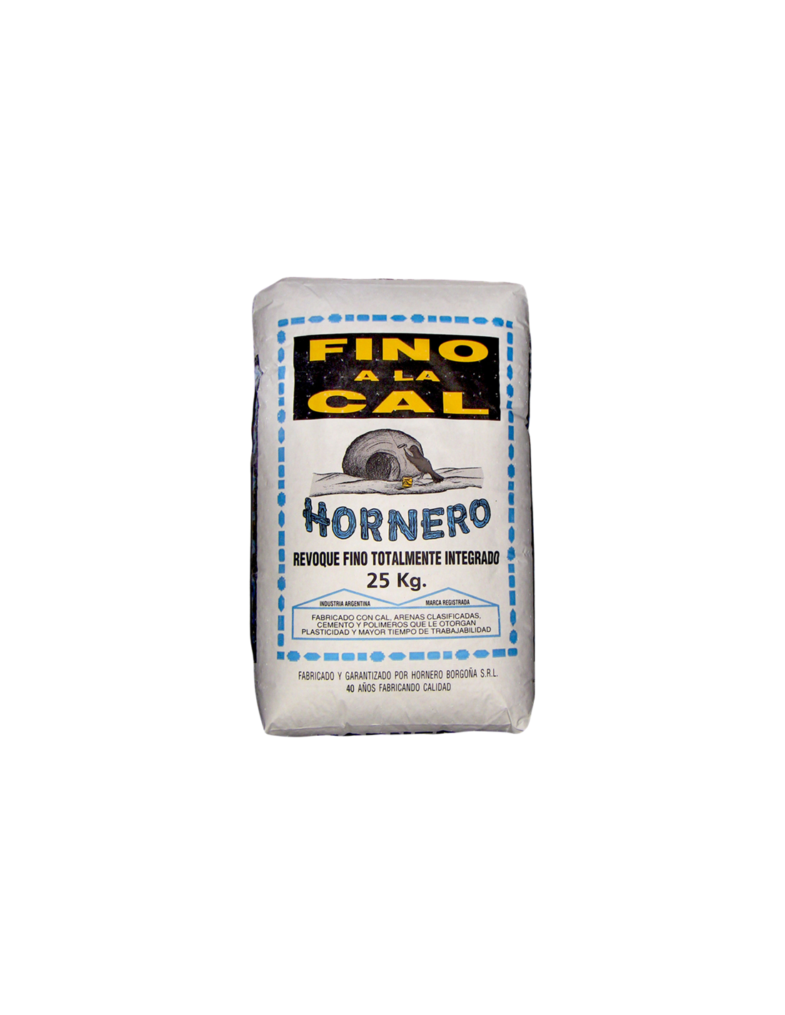 FINO A LA CAL X 25KG HORNERO