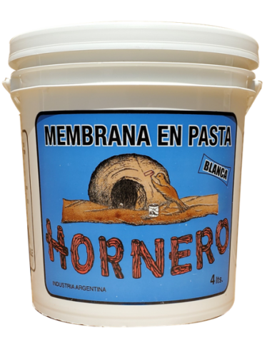 MEMBRANA EN PASTA X 4 LT HORNERO