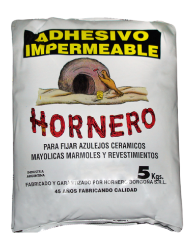 ADHESIVO CERAMICA X 5KG HORNERO