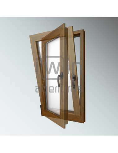 Ventana de pvc oscilobatiente - Iwin