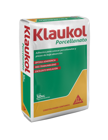 KLAUKOL   PORCELLANATO 30 KG (VERDE)