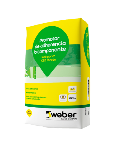 WEBERPRIM IC-52 FIBRADO 18 KG BLANCO