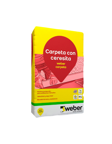 WEBER CARPETA 30 KG GRIS