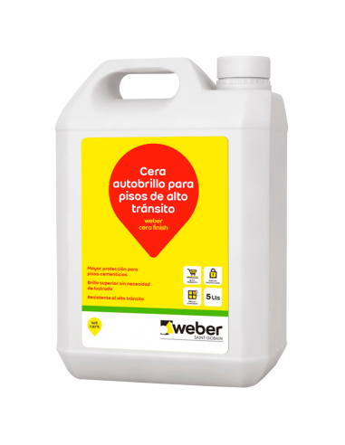 WEBER CERA FINISH 5 LT INCOLORO